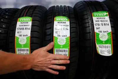 Image for Nokian Tyres plunges into the red as Russia exit weighs