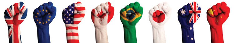 Hands clenching fists symbolizing determination in the FX market - Global Banking & Finance Review
