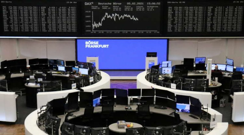 Image for European shares rise on M&amp;A activity; Dialog Semi hits over 20-year highs