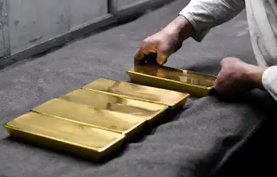 Image for Gold marches higher as US jobs data boosts bets of early rate cut