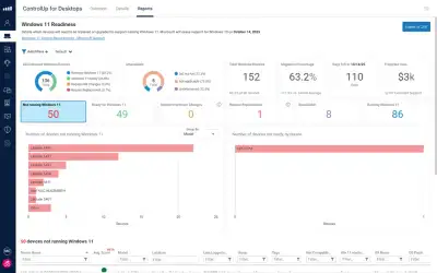 Image for Half of Enterprise Windows Endpoints Have Not Yet Migrated to Windows 11, According to ControlUp Study