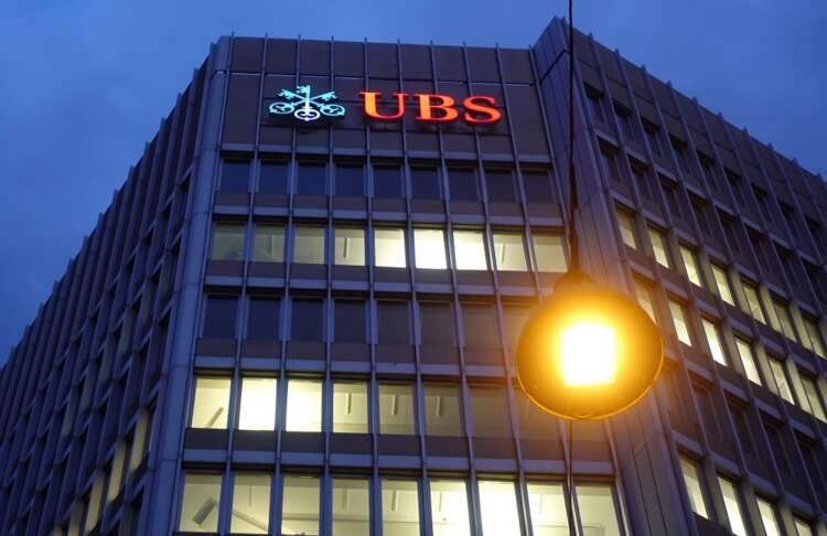 UBS logo displayed at their Zurich office, relevant to U.S. scrutiny on staff communications - Global Banking & Finance Review