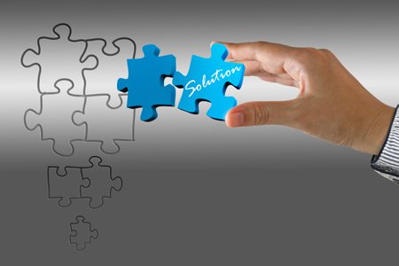 hand puzzles and solution