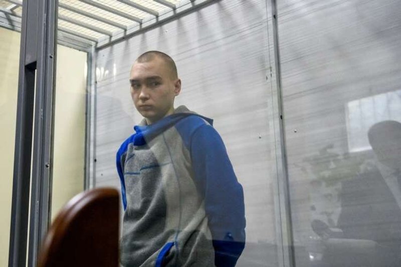 Image for Russian soldier in Ukraine war crimes trial says he did not want to kill