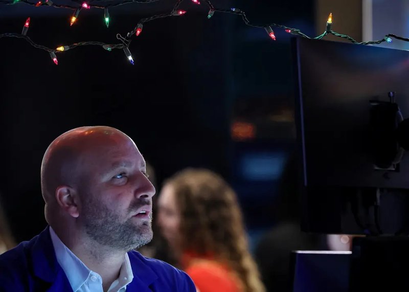 Image for Wall Street inches higher after CPI report, crude slides