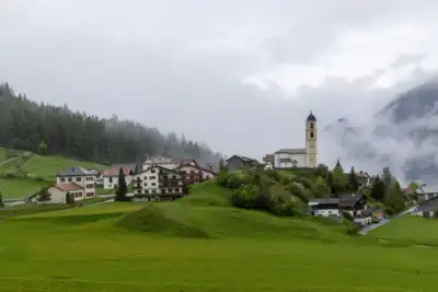 Image for Swiss prepare to evacuate village threatened by vast landslide