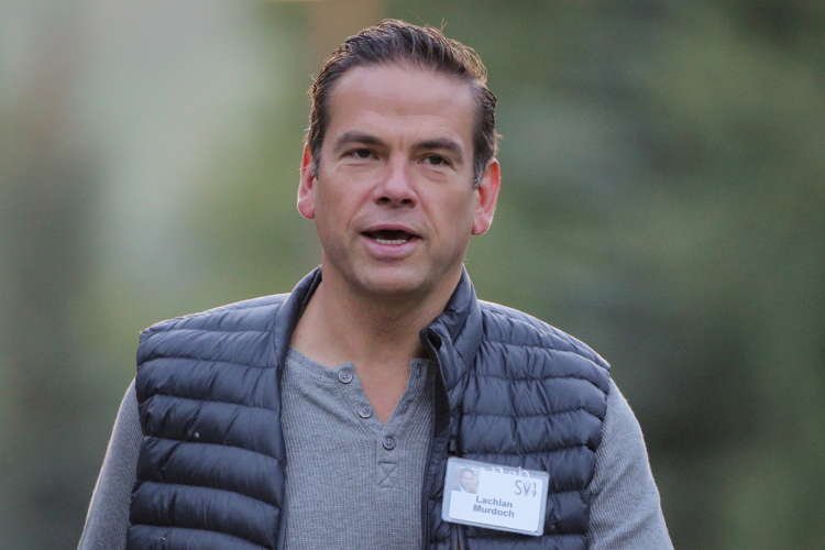 FILE PHOTO: Lachlan Murdoch, co-chairman and chief executive officer of Fox Corp., attends the annual Allen and Co. Sun Valley media conference in Sun Valley, Idaho