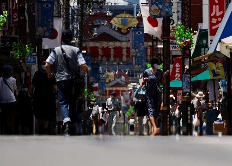 Image for Tokyo June heatwave worst since 1875 as power supply creaks under strain