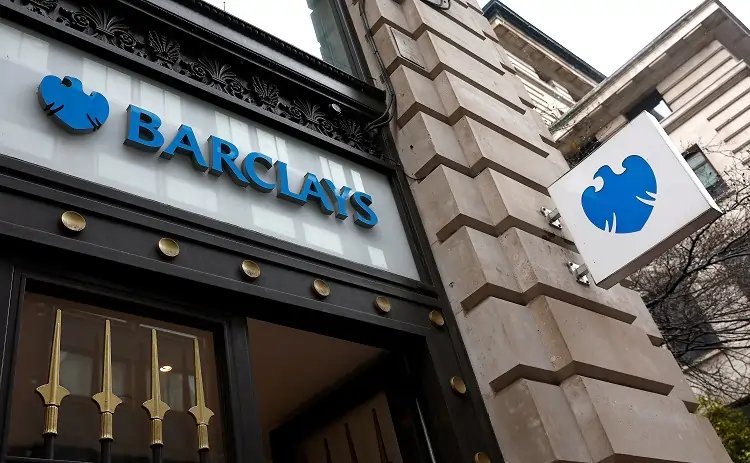Barclays bank logo with a financial news headline about $51 million fine - Global Banking & Finance Review