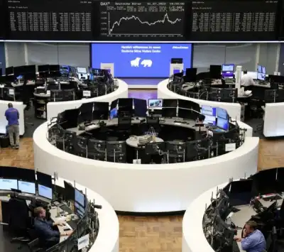Image for European shares fall as strike in Norway fuels fears of energy crisis