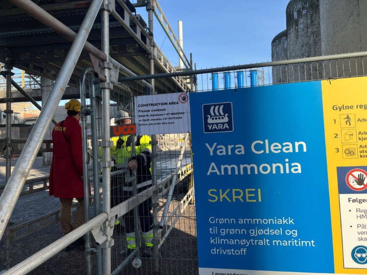 View of Yara Clean Ammonia plant highlighting clean energy production - Global Banking & Finance Review