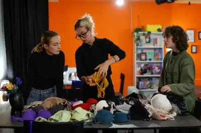 Image for From bras to bags – Kosovo artist makes bold statement for breast cancer awareness