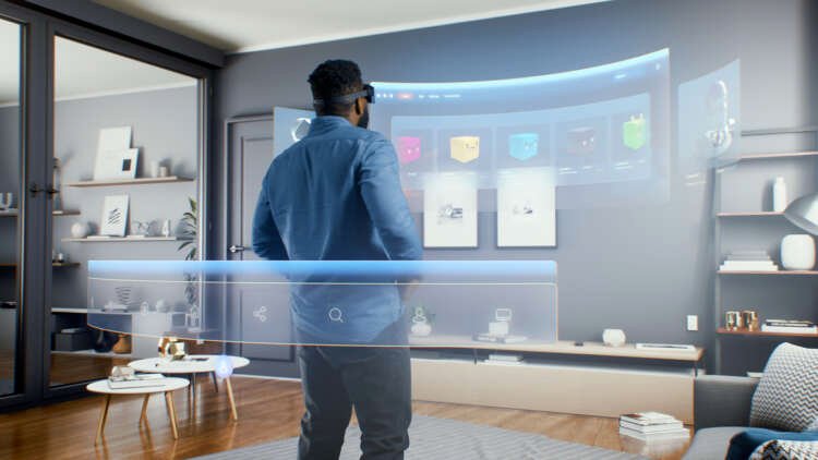 Meta logo with digital advertising icons representing subscription services - Global Banking & Finance Review