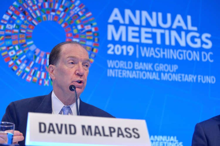 G20, G7 should push private creditors to join debt relief efforts: MalpassFILE PHOTO: IMF and World Bank hold Fall Meetings in Washington