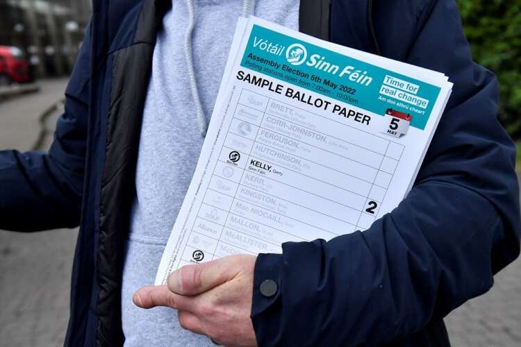 Image for Sinn Fein eyes watershed win as polls close in N.Ireland