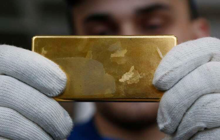 Gold bar displayed at Prioksky Non-Ferrous Metals Plant, highlighting Russian gold amid investor concerns - Global Banking & Finance Review