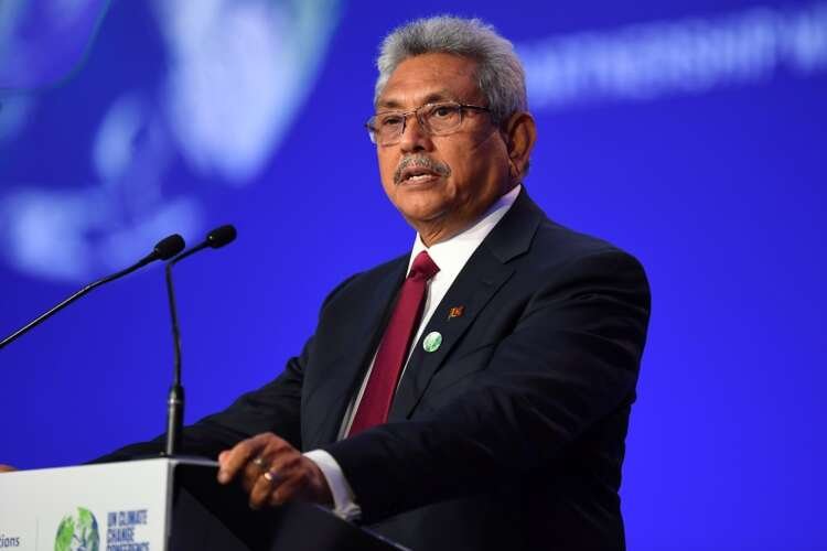 Sri Lanka President Gotabaya Rajapaksa at UN Climate Conference amid political crisis - Global Banking & Finance Review