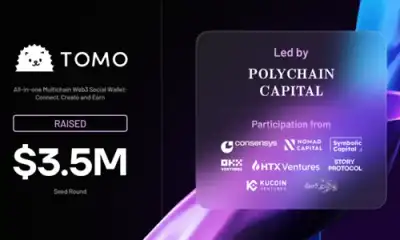 Image for Tomo Raises $3.5 Million in Seed Funding Led by Polychain Capital, Announces Tomoji Launchpad and TomoID for a Revamped Social Wallet Experience