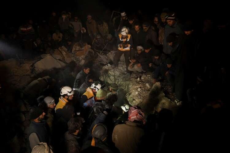 Destruction in Jandaris, Syria after the massive earthquake - Global Banking & Finance Review