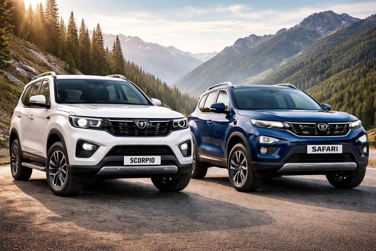 Image for Asset Longevity vs Operating Cost: Comparing Used Scorpio and Used Tata Safari in the Large-SUV Segment