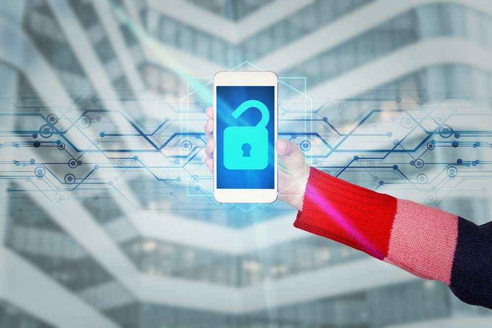 Mobile device displaying cybersecurity threats in banking - Global Banking & Finance Review