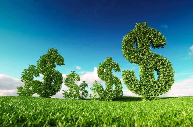 Green dollar icon symbolizes banks' sustainable practices for climate-conscious consumers - Global Banking & Finance Review