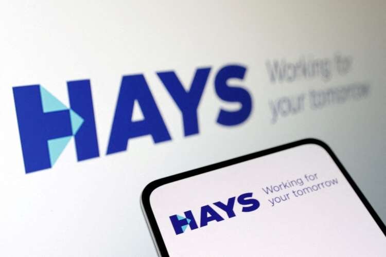 Image for Recruiter Hays boosted by record net fees, but cautious on outlook