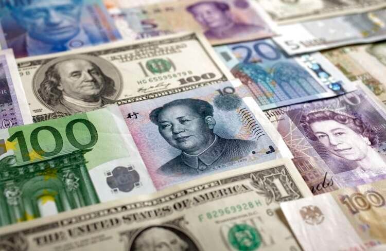 Arrangement of global currencies highlighting US Dollar, Euro, and Yuan - Global Banking & Finance Review