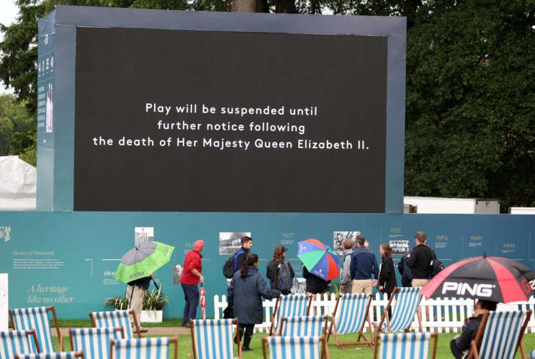BMW PGA Championship golf event halted in memory of Queen Elizabeth II - Global Banking & Finance Review