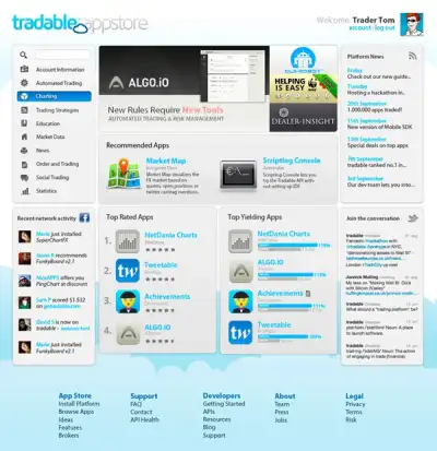 Image for TRADENEXT PARTNERS WITH AWARD-WINNING PLATFORM