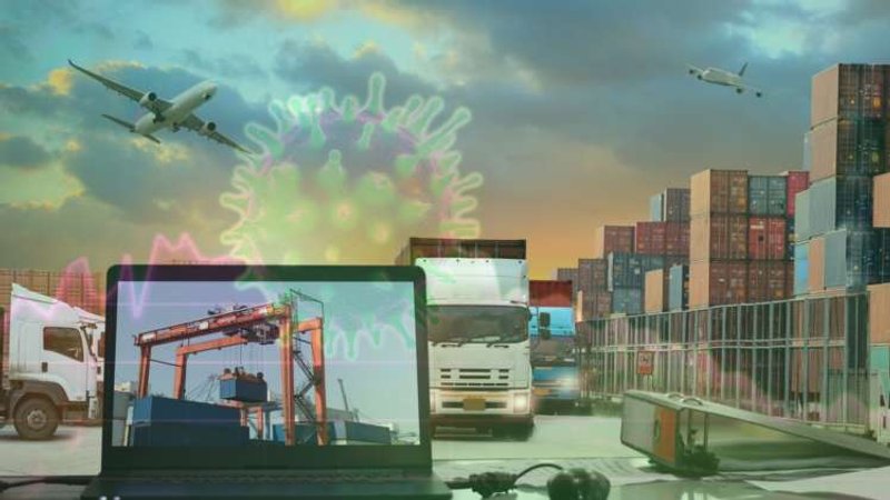 Image for International trade logistics and the economic impact of COVID-19