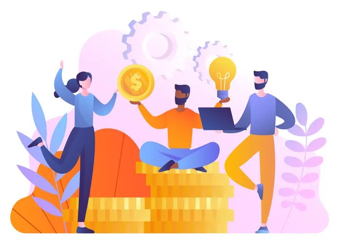 Diverse group of workers discussing financial wellness strategies - Global Banking & Finance Review