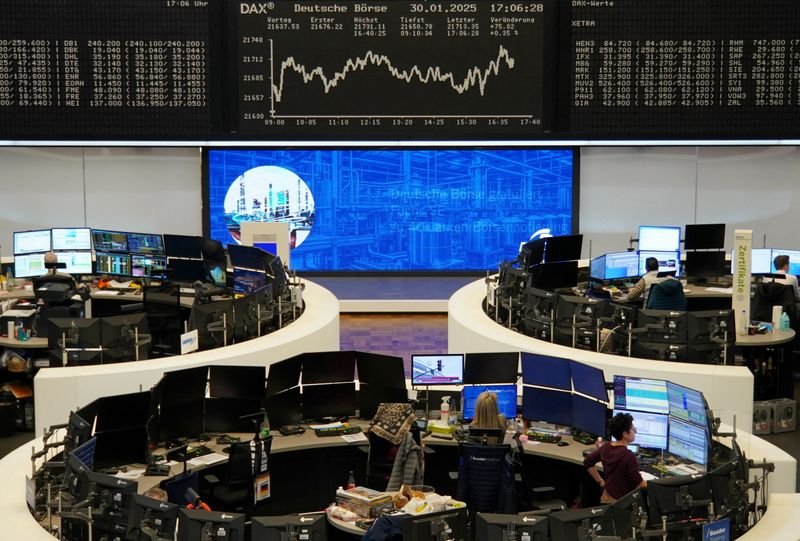 Image for European shares tumble as Trump's tariffs rattle markets