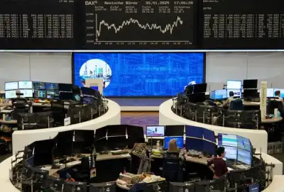 Image for European shares drop as Trump's tariffs rattle markets