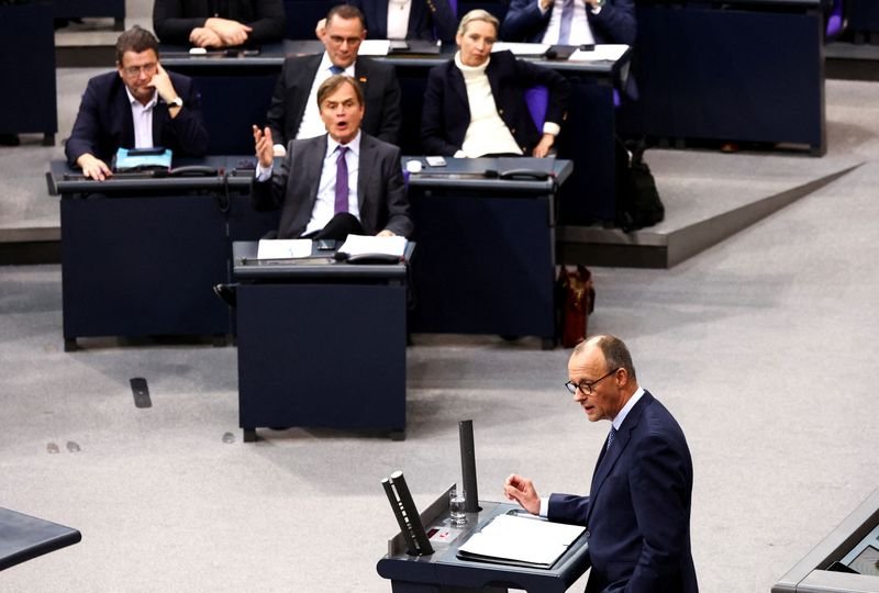 German parliament session on migration policy led by election frontrunner Friedrich Merz - Global Banking & Finance Review