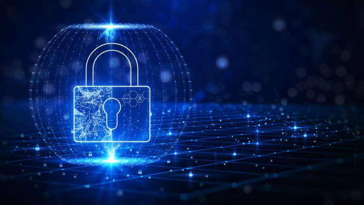 Digital padlock symbolizing cybersecurity in the financial sector - Global Banking & Finance Review