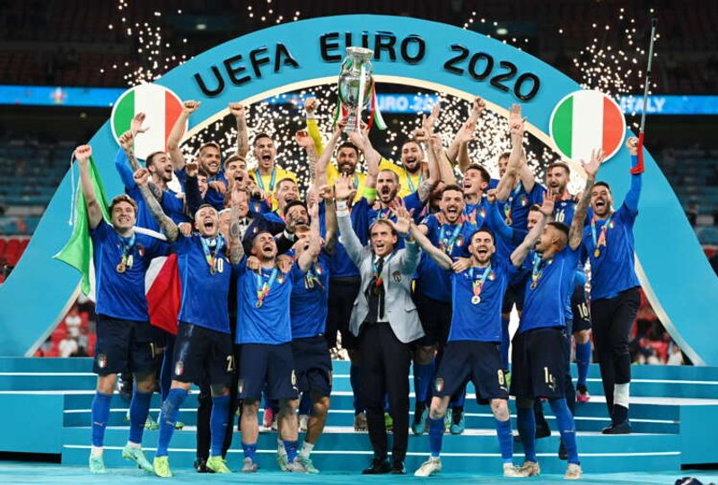 Image for Soccer-Italy crowned European champions after shootout win over England