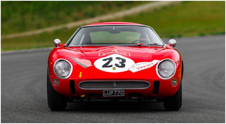 1962 Ferrari 250 GTO, sold at auction in August 2018 for a record US$48 million. Photo: RM Sotheby’s  