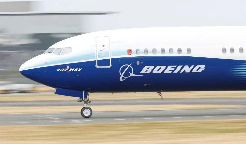 Boeing 737 MAX aircraft in flight, highlighting production delays impacting DAE - Global Banking & Finance Review