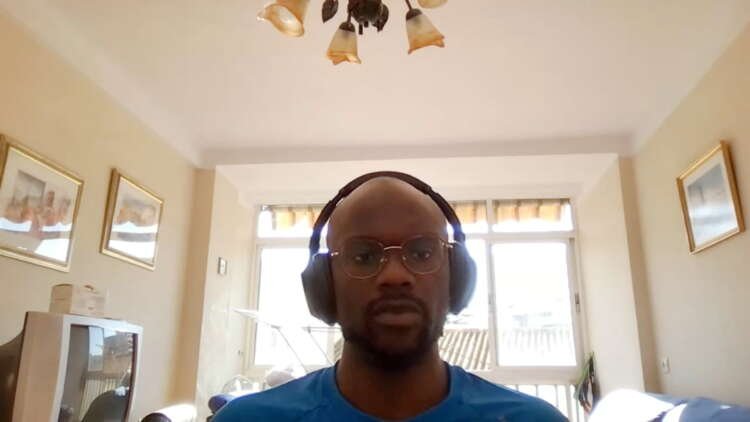 User in a Google Meet video call showcasing AI lighting adjustments - Global Banking & Finance Review