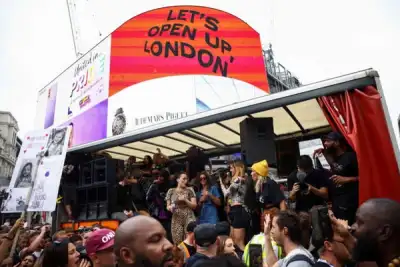 Image for ‘I want to dance’: London clubbers cheer end of COVID restrictions