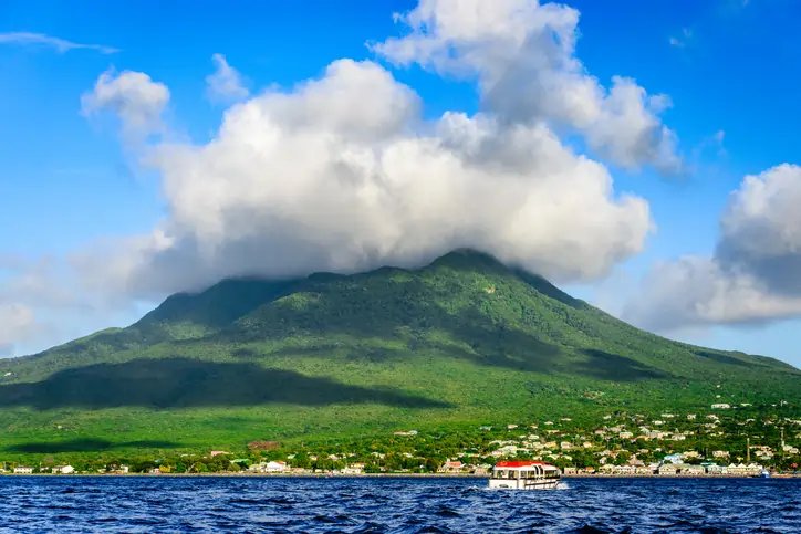 A picturesque view of Nevis showcasing its tropical landscape and economic potential - Global Banking & Finance Review