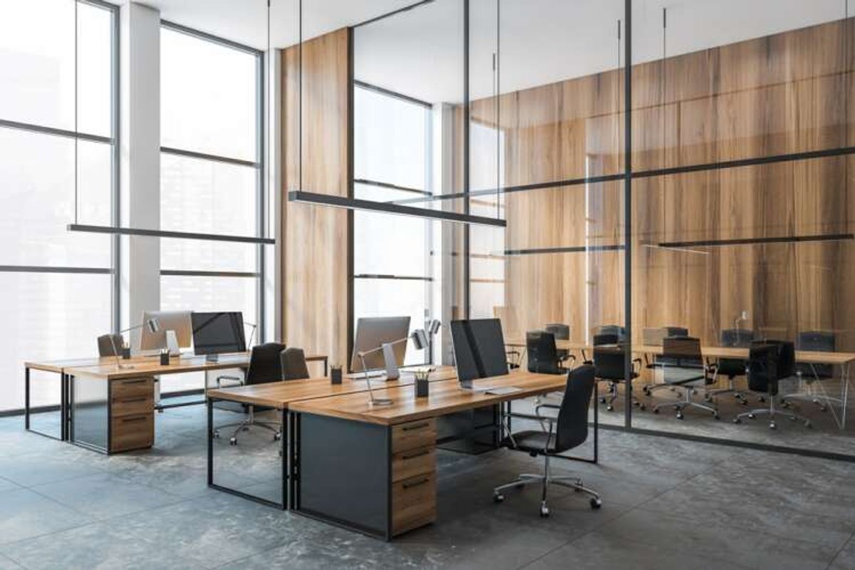 Modern office space showcasing energy-efficient design and sustainability practices - Global Banking & Finance Review