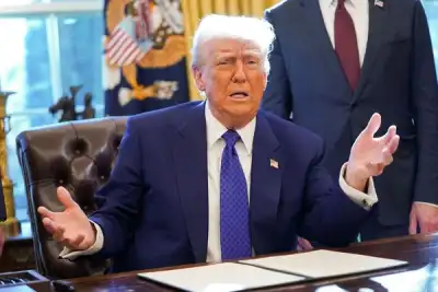 Image for Trump's remarks on plan to take over Gaza, displace Palestinians