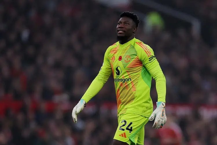 Image for Soccer-Man United keeper Onana honoured by FIFPRO for charity work in Cameroon