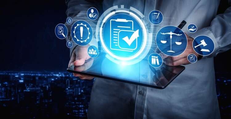 Graphic depicting SEC regulations enhancing cybersecurity transparency in financial services - Global Banking & Finance Review