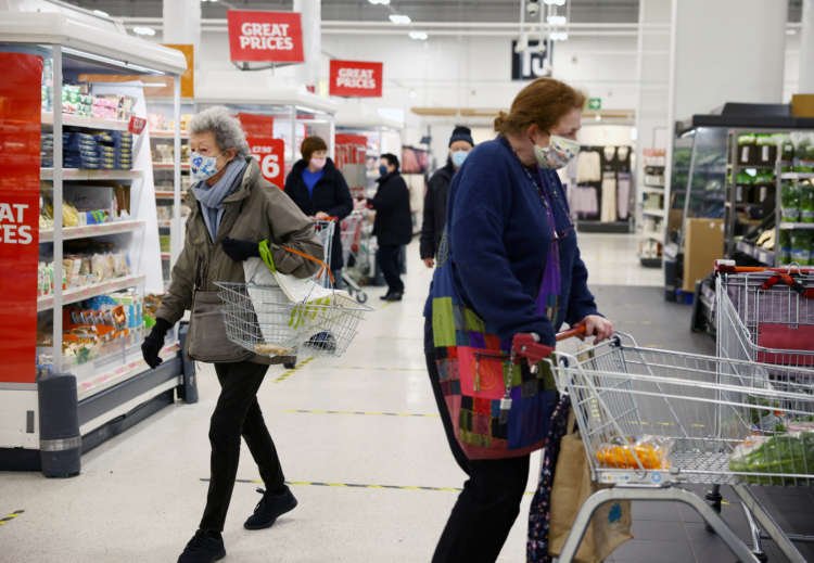 Image for UK shopper numbers edge higher as end of restrictions nears