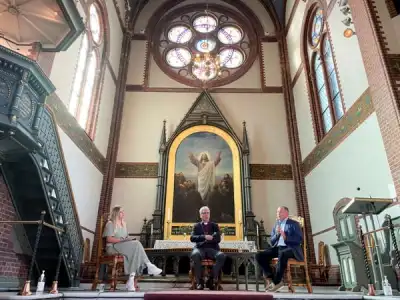 Image for Amen to that: Norway’s wealth fund boss preaches sustainable finance in church
