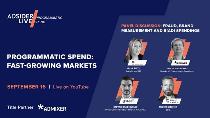 Image for Admixer to join other leading industry players at upcoming Adsider LIVE/Programmatic Spend event
