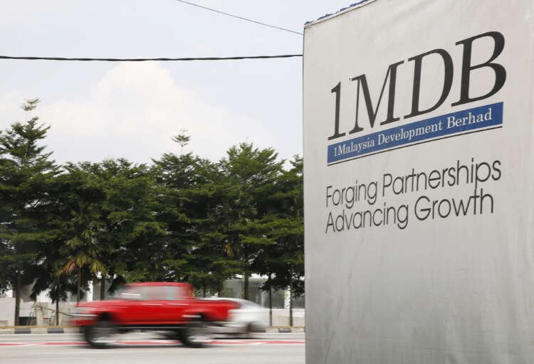 KPMG logo with financial documents symbolizing the 1MDB settlement - Global Banking & Finance Review